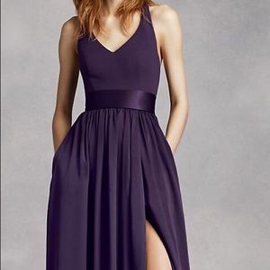 Amethyst White by Vera Wang Bridesmaid Dress